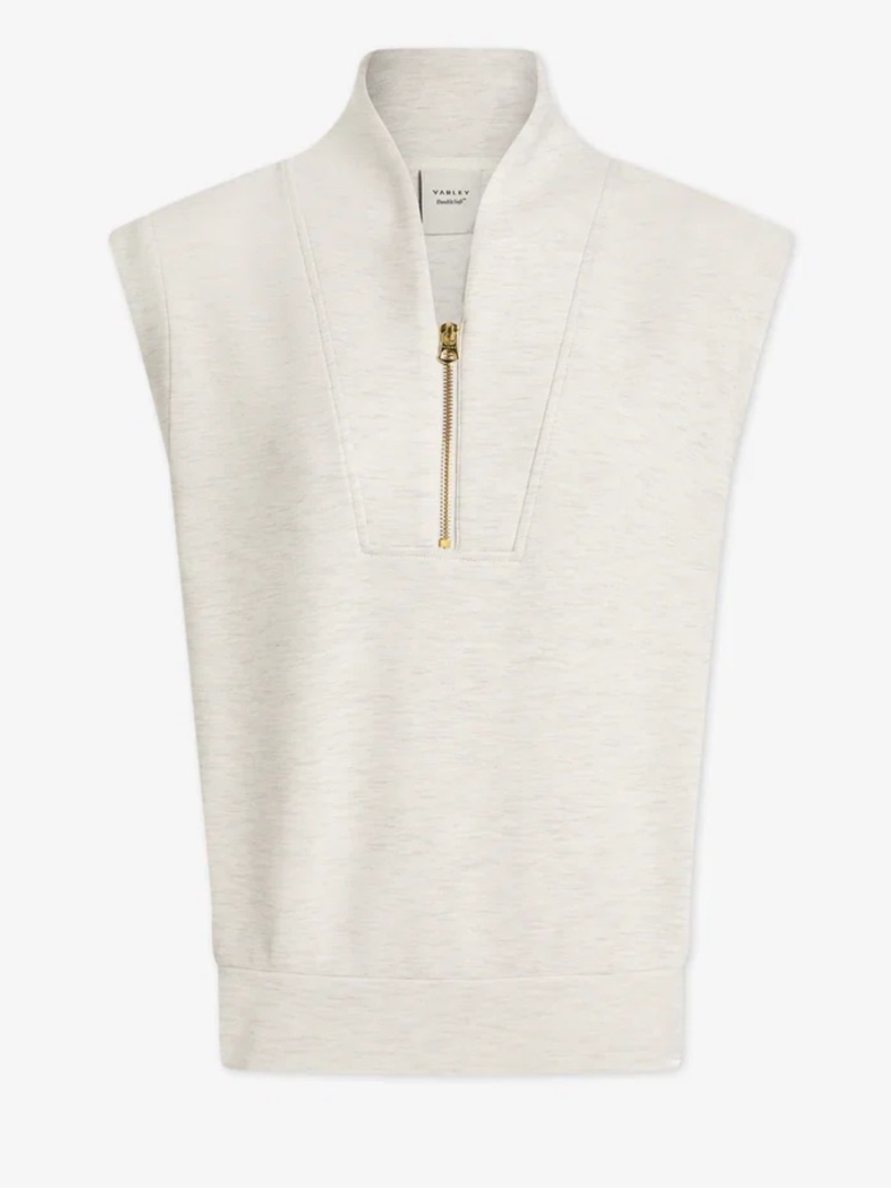 Varley Loretta Half Zip Medium Grey